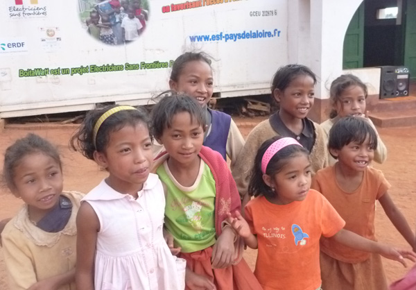 Enfants à Madagascar